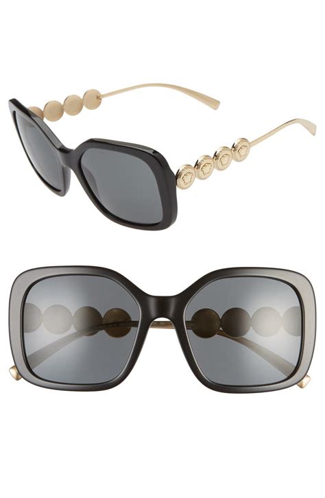 versace 53mm square sunglasses|Versace polarized sunglasses women's.